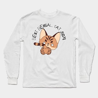 Best Bengal Cat Mom Long Sleeve T-Shirt